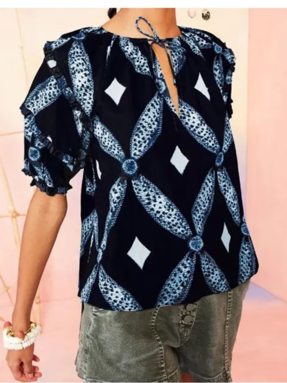 Ulla Johnson Indigo Arusi Blouse
